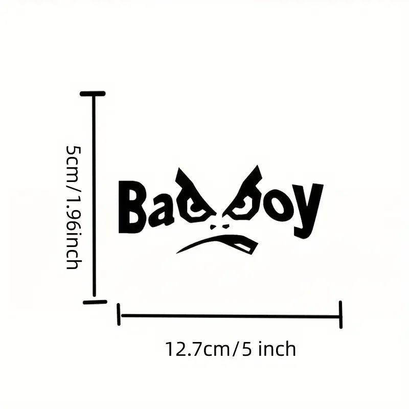 Bad Boy Vehicle Vinyl Decal Sticker Car Truck