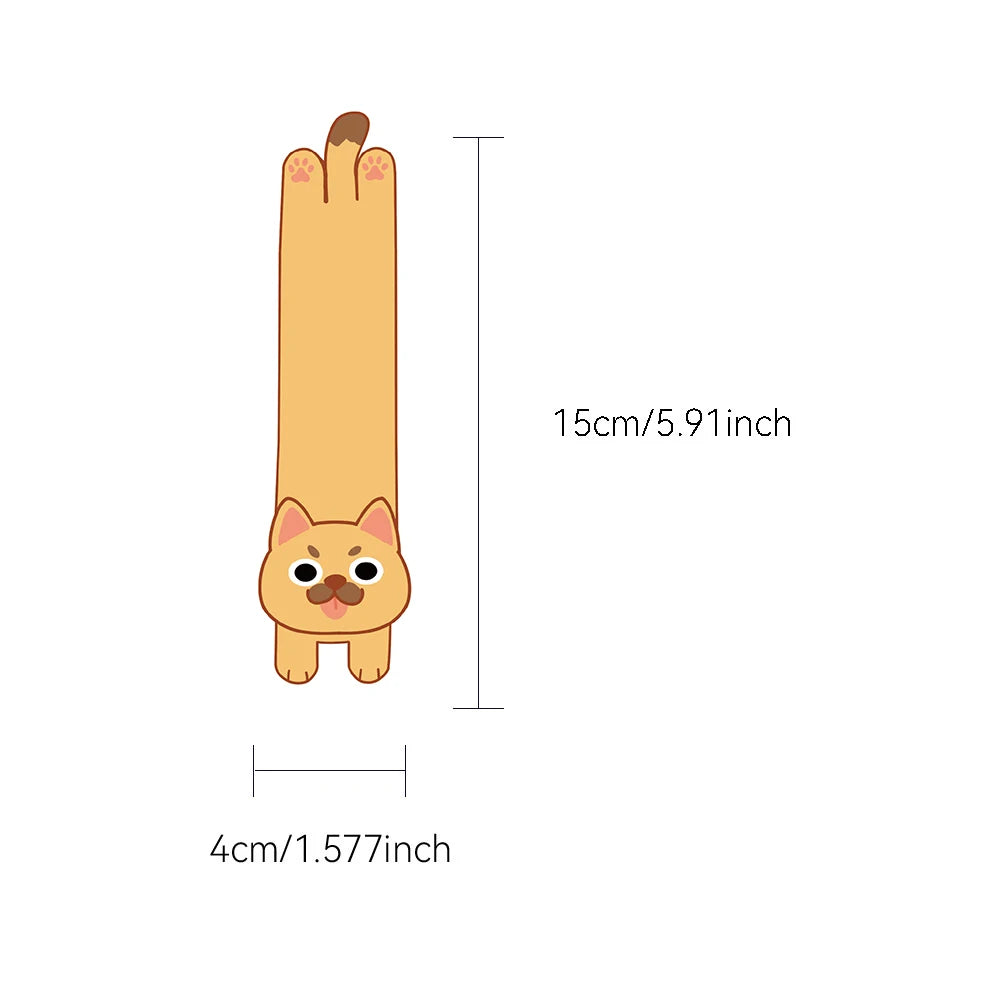 30PCS Cat and Dog Bookmarks Bookmark Reading Books Tagging Paper Bottle Skateboard Luggage DIY Students Aesthetic Gift Bookmarks