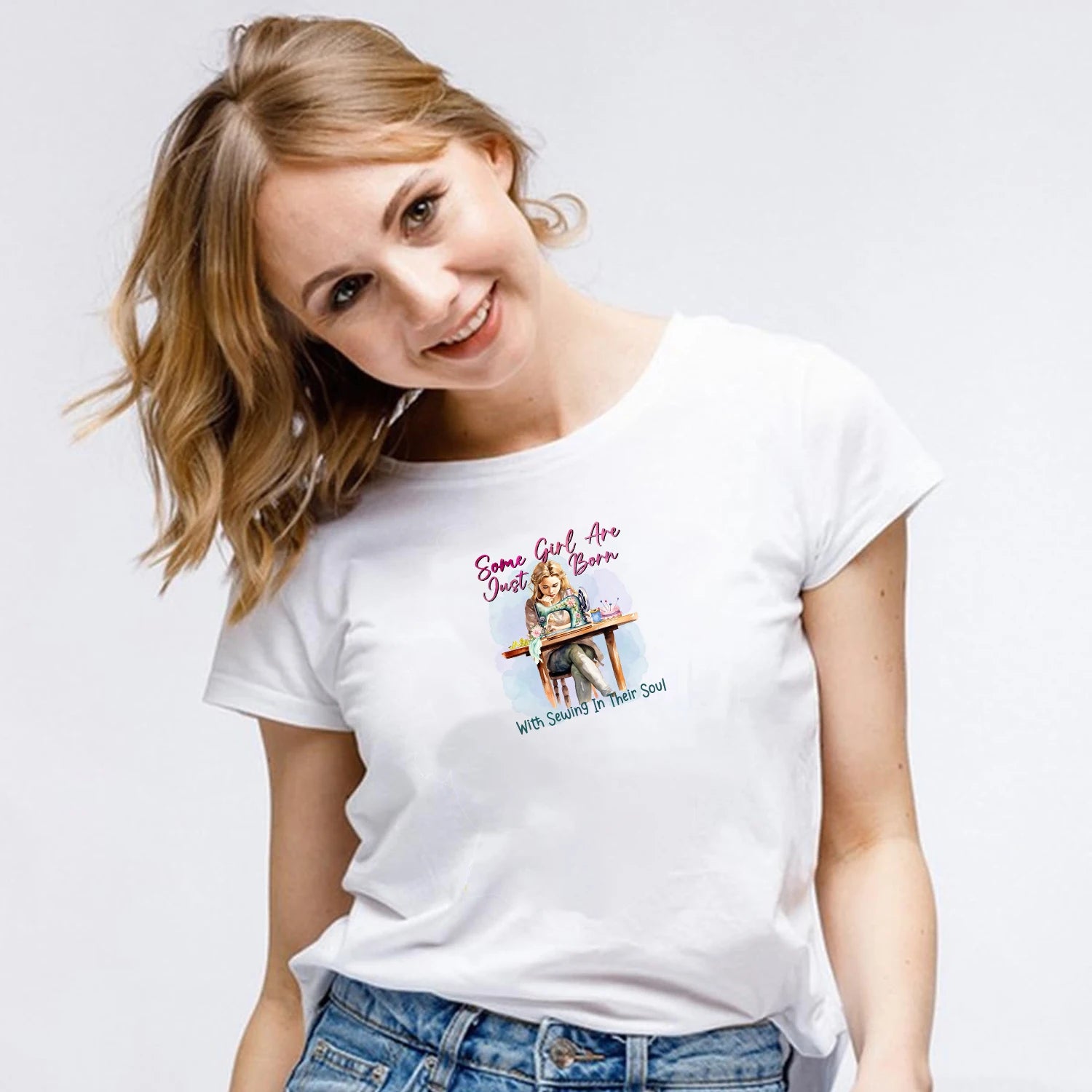 4/12 sheet Sewing Machine DIY Theme Iron-On Applique Patches T-shirt Heat Transfer DIY Clothing, T-shirts, Mask, Jeans, Backpack