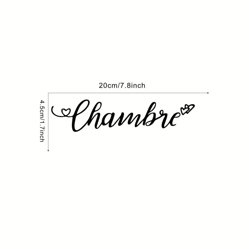 Chambre Door Decorative Stickers Tips Stickers Wall Mirror Home Decor Stickers