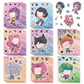 8/16/24 PCS Anime Cartoon Make a Face Stickers DIY Handicrafts Waterproof Puzzle Reward Stationery Stickers