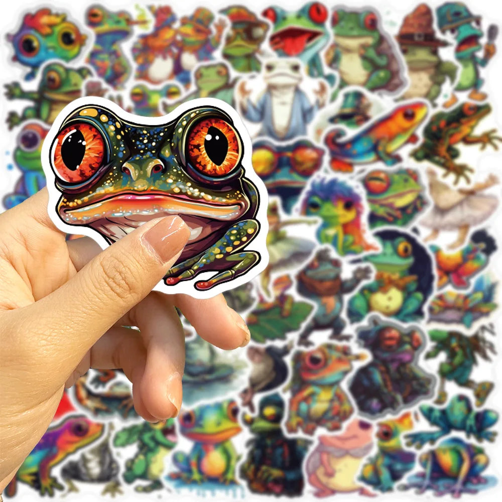 50/100PCS Cartoon Princess Stickers Cartoon Decoration Guitar Notebook Luggage DIY Waterproof Stickers