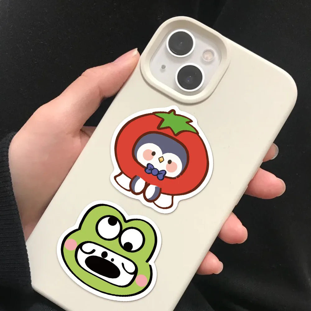 50PCS Abstract Animal Cartoon Decoration DIY Stickers Sketchbook Handmade Mobile Luggage Skateboard Waterproof Stickers