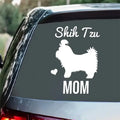 Cute Shih Tzu Dog Lover Car Stickers For Laptop Water Bottle Motorcycle Vehicle Paint Window Wall Cup Toolbox Guitar Scooter Dec