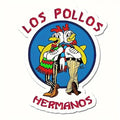 Los Pollos Hermanos Sticker - Durable PVC Sticker with Waterproof and Fade-Resistant Features - Perfect for Motorcycle Enthusias