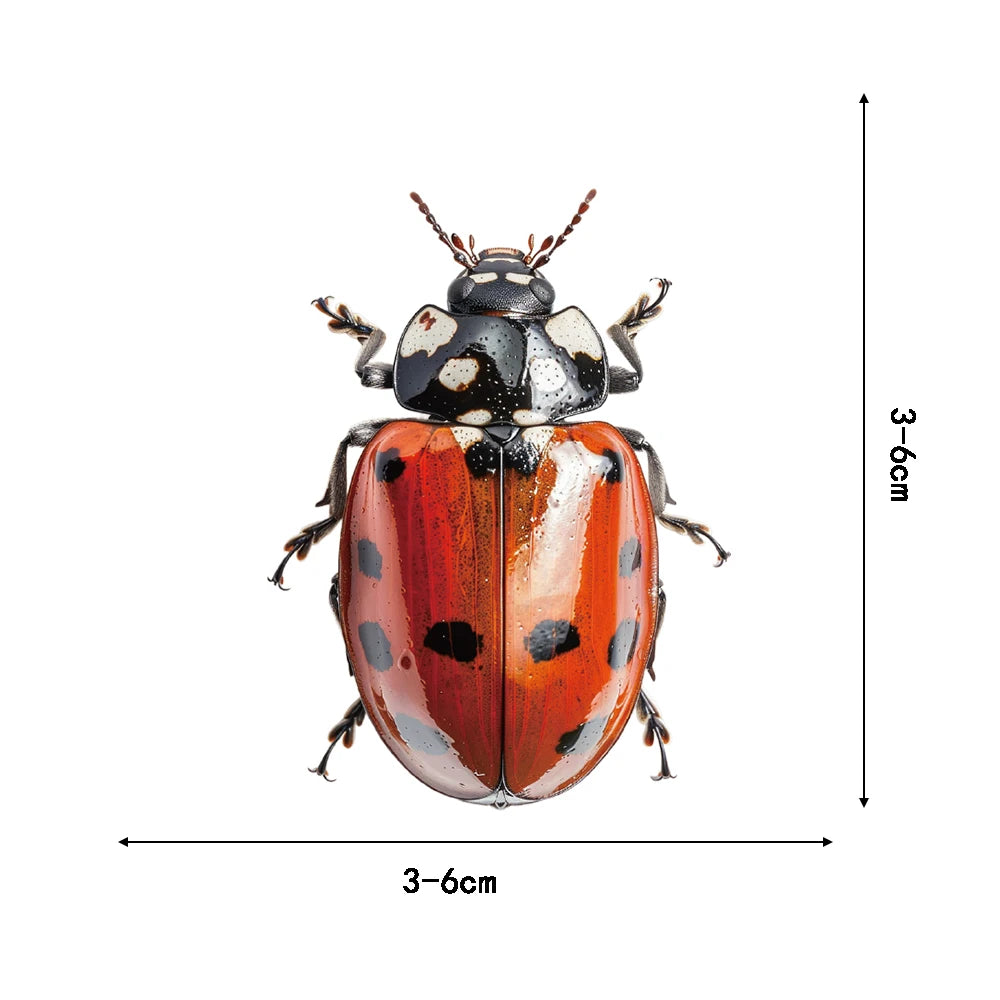 50PCS Beetle Stickers Motorcycle Laptop Luggage Art Picture Notebook Phone Graffiti Car Waterproof Home Decoration Stickers
