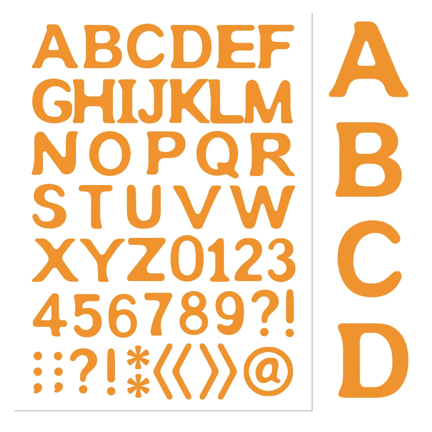 8PCS Creative Alphabet Fun Clip Art Fun Graffiti Stickers Toy DIY Manual Luggage Motorcycle Laptop Luggage Stickers