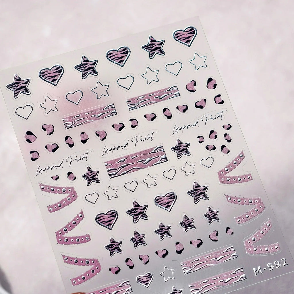 Exqusitive Mini Bows Nail Stickers 5D Reliefs Nail Art Stickers White Black Red Bowtie Nail 3D Decorations Adhesive Decals DIY