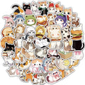 50/100PCS Cartoon Cute Cats Stickers Decals For Laptop Notebook Skateboard Guitar Luggage Suitcase Creative Aesthetic Stickers