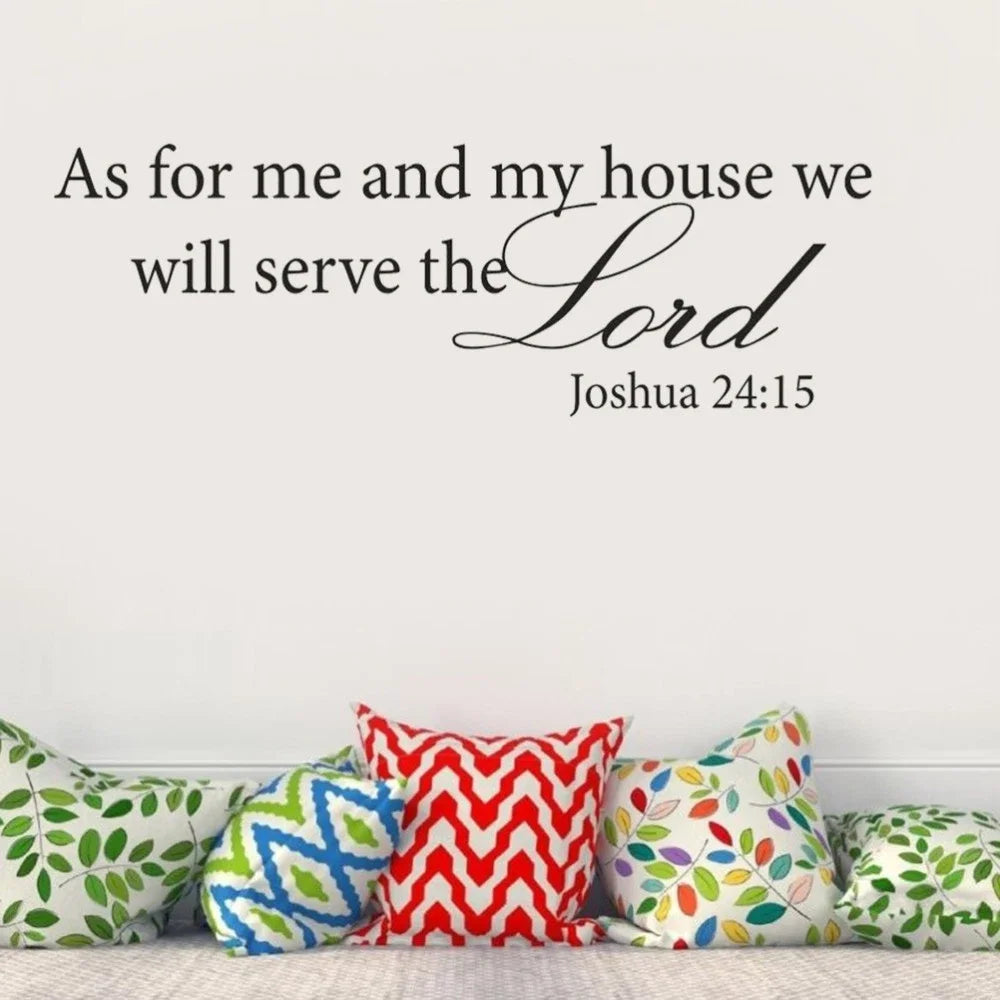 Inspirational Quote Wall Decal - Removable Vinyl Sticker Mural for Home & Bedroom Decor, Easy Apply, 7.4in x 22.4in