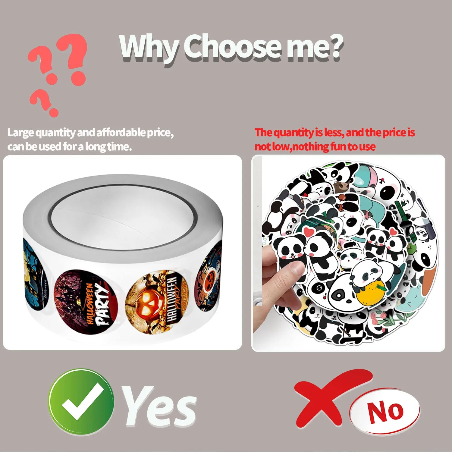 500Pcs Round Cartoon Halloween Day/All Saints'Day Stickers 2.5cm/1'' Roll DlY Craft Decoration Scrapbook Label Gift Sealing