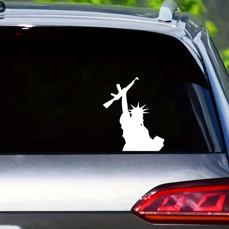Statue Of Liberty Guns 2nd Amendment Self-adhesive Auto Sticker Automotive Trucks Laptop Car Vinyl Decal