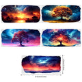 5 sheets of supernatural starry sky UV DTF cup packaging suitable for 16oz glass cups, waterproof UV DTF stickers