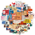 50PCS Japanese Tourism Culture Tags Creative Graffiti Stickers DIY Luggage Laptop Water Cup Computer Waterproof Toy Stickers