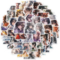 50PCS National Style Stickers Fashion Harajuku Laptop Luggage Waterproof Graffiti Retro Scrapbooking Stationery Sticker ﻿
