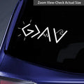 God Is Greater Than The Highs And Lows Religious Car Stickers For Motorcycle Vehicle Paint Window Toolbox Guitar Scooter Decals