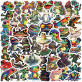 50/100PCS Cartoon Princess Stickers Cartoon Decoration Guitar Notebook Luggage DIY Waterproof Stickers