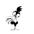 Cute Funny Chicken Rooster Vinyl Decal Vinyl Decal Sticker Premium Quality