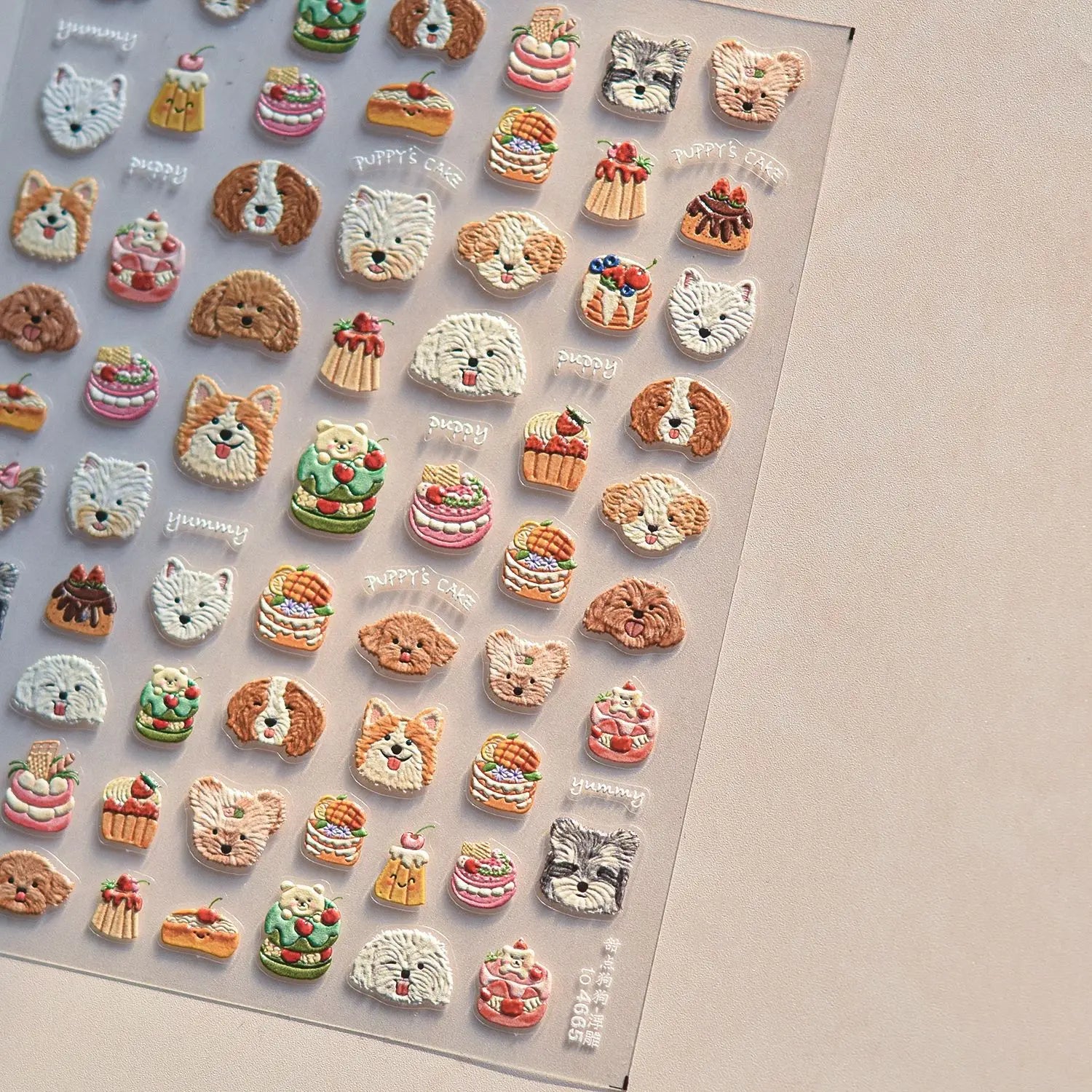1pc Embossed Nail Stickers Kawaii Cartoon Cat Nail Art Stickers Balet Stylies Self Adhesive Autumn and Winter Nails Decorations