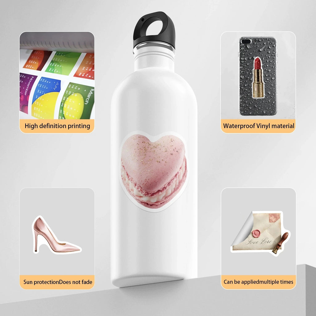 50/100PCS Creative Aesthetics Graffiti Sticker Water Cup Trunk Waterproof Creative DIY Stationery Decoration Sticker