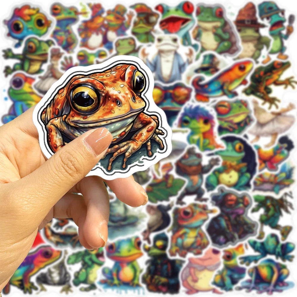 50/100PCS Cartoon Princess Stickers Cartoon Decoration Guitar Notebook Luggage DIY Waterproof Stickers
