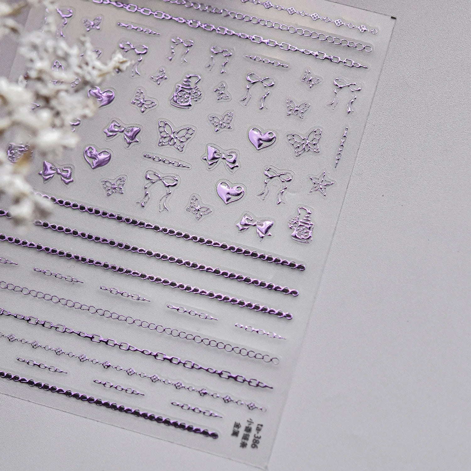 Exqusitive Mini Bows Nail Stickers 5D Reliefs Nail Art Stickers White Black Red Bowtie Nail 3D Decorations Adhesive Decals DIY