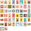 50/100PCS Cute Cartoon Christmas Graffiti Stickers Waterproof Stickers Decor for Notebook Stationery Helmets Skateboards