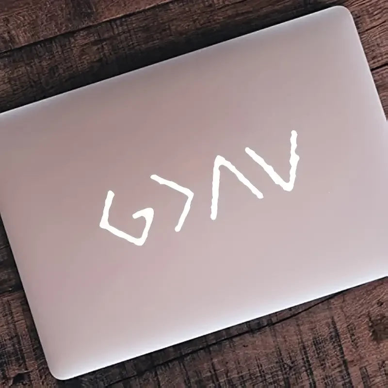 God Is Greater Than Highs & Lows 6.5 "Car Vinyl Sticker Decal G  Ups And Downs Christian Religious I Love Jesus Is Great Good S