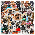 10/30/50PCS Kawaii Dog Hat PVC Sticker Aesthetic DIY Decoration Scrapbooking Accessories Stationery School Supplies for Kids