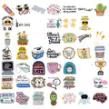 50PCS Sarcastic Sticker Aesthetic Kawaii Scrapbook Graffiti Decoration Laptop Luggage Phone Skateboard  Waterproof DIY Sticker