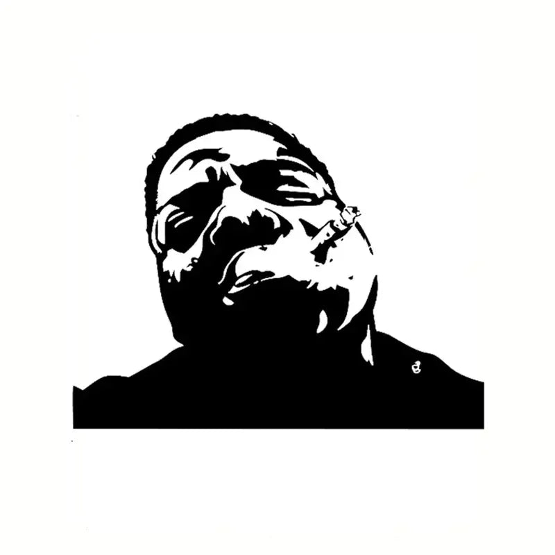 Notorious Big Biggie Hip Hop Rap Art Car Stickers For Laptop Water Bottle Car Truck Van SUV Motorcycle Guitar Scooter Decals Aut
