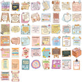 50/100PCS Cartoon Inspiration Notes Graffiti Stickers Decorative Guitar Notebook Luggage DIY Waterproof Stickers