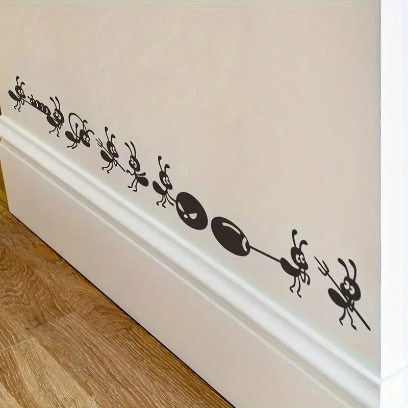 Creative Ants Wall Decals - Vinyl Self-Adhesive Stickers for Living Room, Bedroom, Dorm & Home Decor