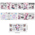 5 sheets Butterfly UV DTF Cup Stickers, DTF Transfer Stickers, Waterproof Wipe-Off Transfer Paper for 16oz Glass, Mug, Crafts