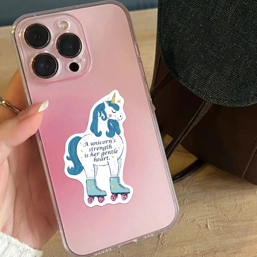 50PCS Fairy Tale Inspirational Creative Sticker Set Brochure Handheld Account Phone Case Computer Laptop Waterproof Stickers