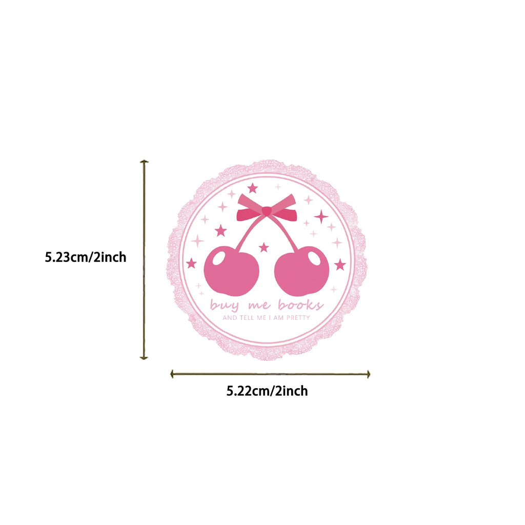 50 Pcs Pink Lover Cartoon Graffiti Stickers for Decorating Guitars, Notebooks, and Luggage. DIY Waterproof Sticke