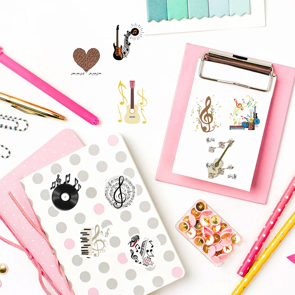 500PCS Cartoon Cherry Roll Sticker Laptop Notebook Suitcase Bicycle Scrapbook Phone PVC Motorcycle Classic Dormitory Sticker