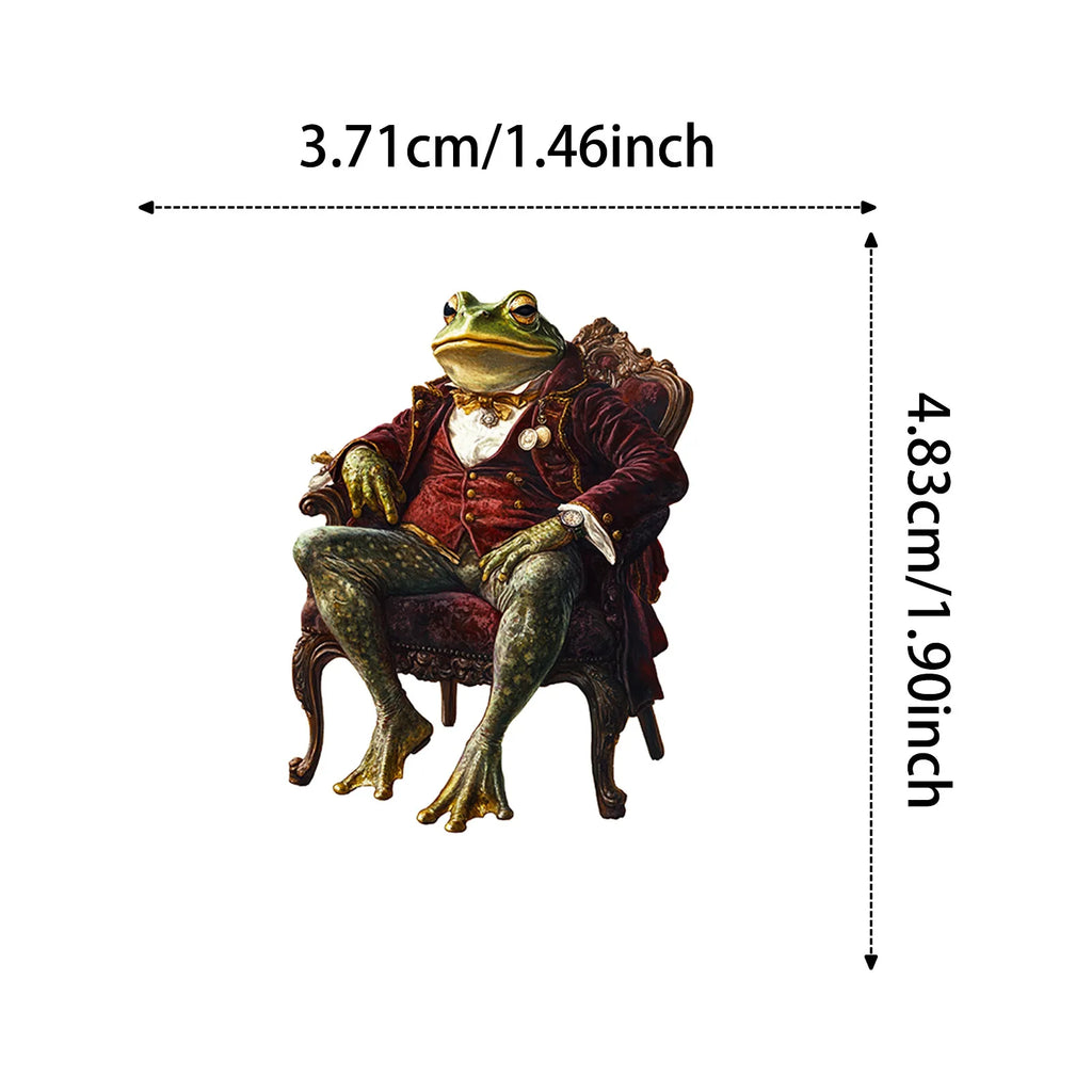 56PCS Fantasy Frog Aristocrat Stickers Kids Reward Stationery Decals DIY Fun Notebook Fridge Suitcase Waterproof Sticker