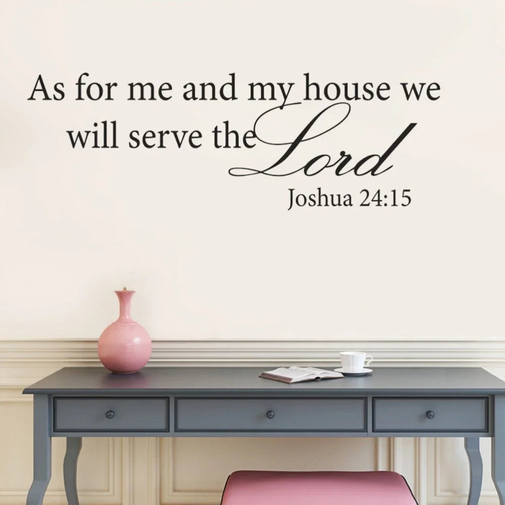 Inspirational Quote Wall Decal - Removable Vinyl Sticker Mural for Home & Bedroom Decor, Easy Apply, 7.4in x 22.4in