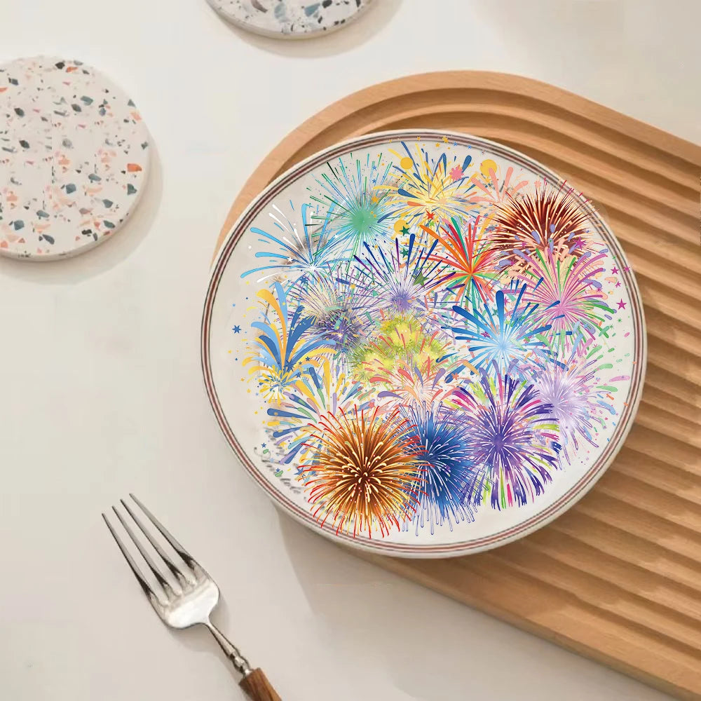 50PCS Flower Stickers Laptop Scrapbooking Family Cafe Room Scrapbooking Creative Cafe Living Landscape Creative Sticker