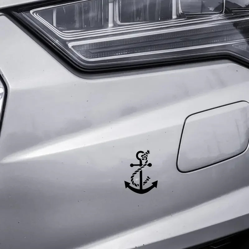 Rope and Anchor Boat Vinyl Creative Funny Decal Sticker