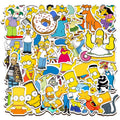 50/100PCS Cartoon Sticker Luggage Skateboard Laptop Waterproof Decorative Graffiti Sticker