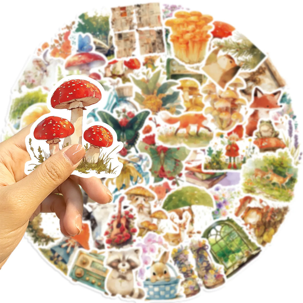 50/100PCS Cartoon Fairy Tale Elf Graffiti Stickers Party Decoration Guitar Notebook Luggage DIY Waterproof Stationery Stickers