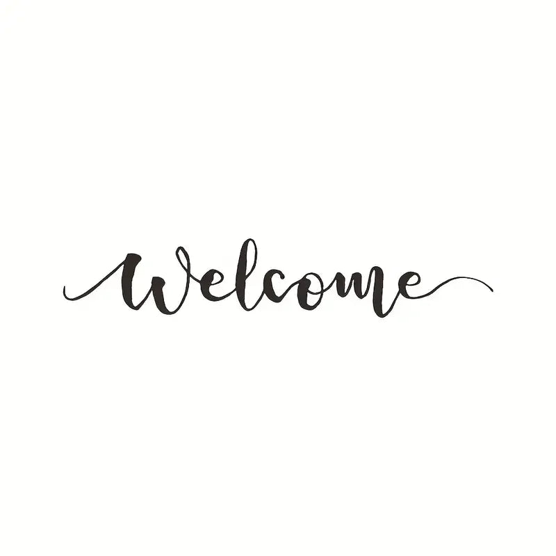1pc Wall Sticker, Wallpaper, Wall Tiles, Inspirational English Slogan 20, Welcome Home Decoration, Personalized Wall Stickers, D