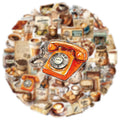 50PCS Retro Coffee Stickers Notebook Phone Guitar Skateboard Computer Water Cup Waterproof Desktop Decoration Stickers