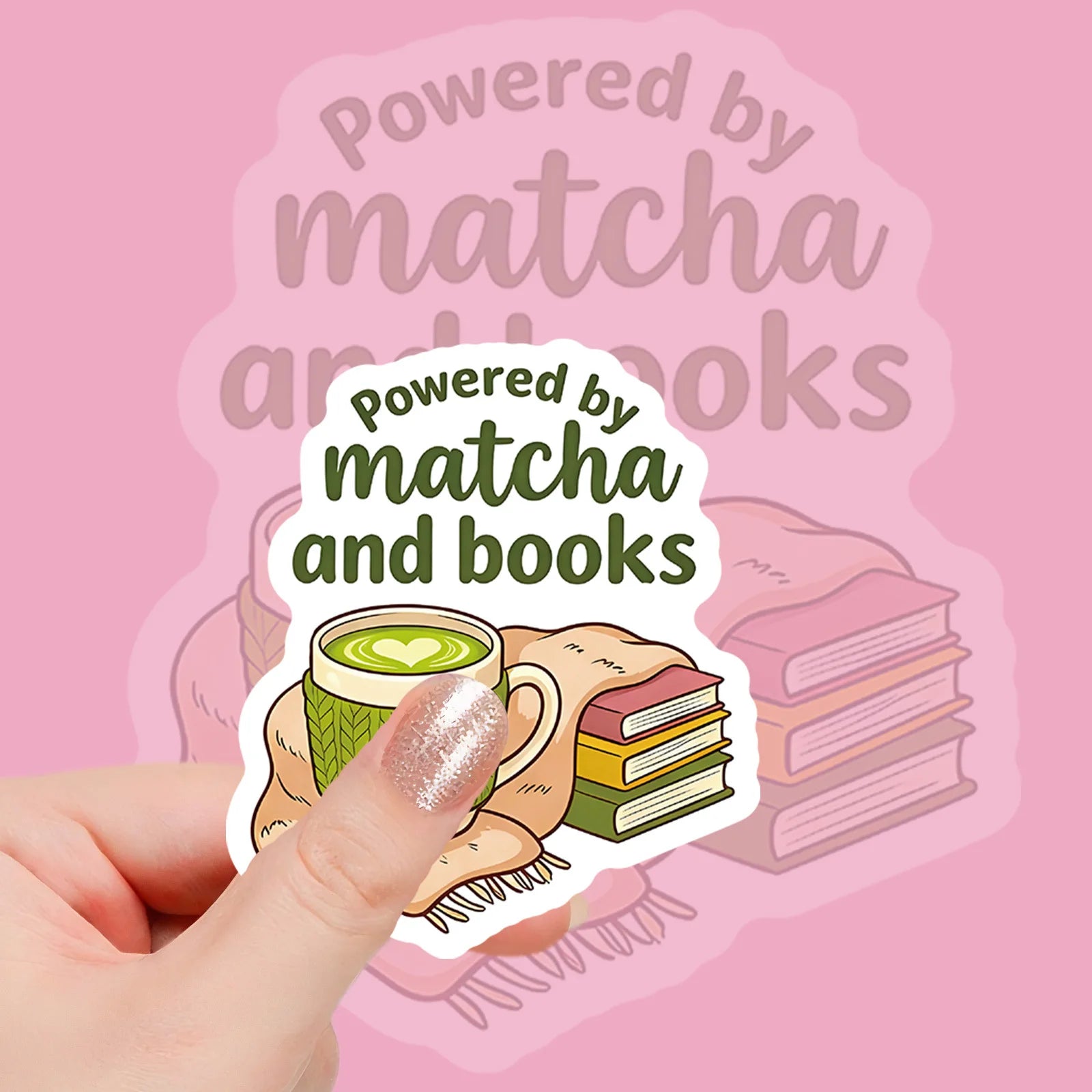 56PCS Matcha Style Cute Stickers Fun Phrase Decals Student Stationery DIY Phone Tablet Luggage Decor Aesthetic Decal Sticker