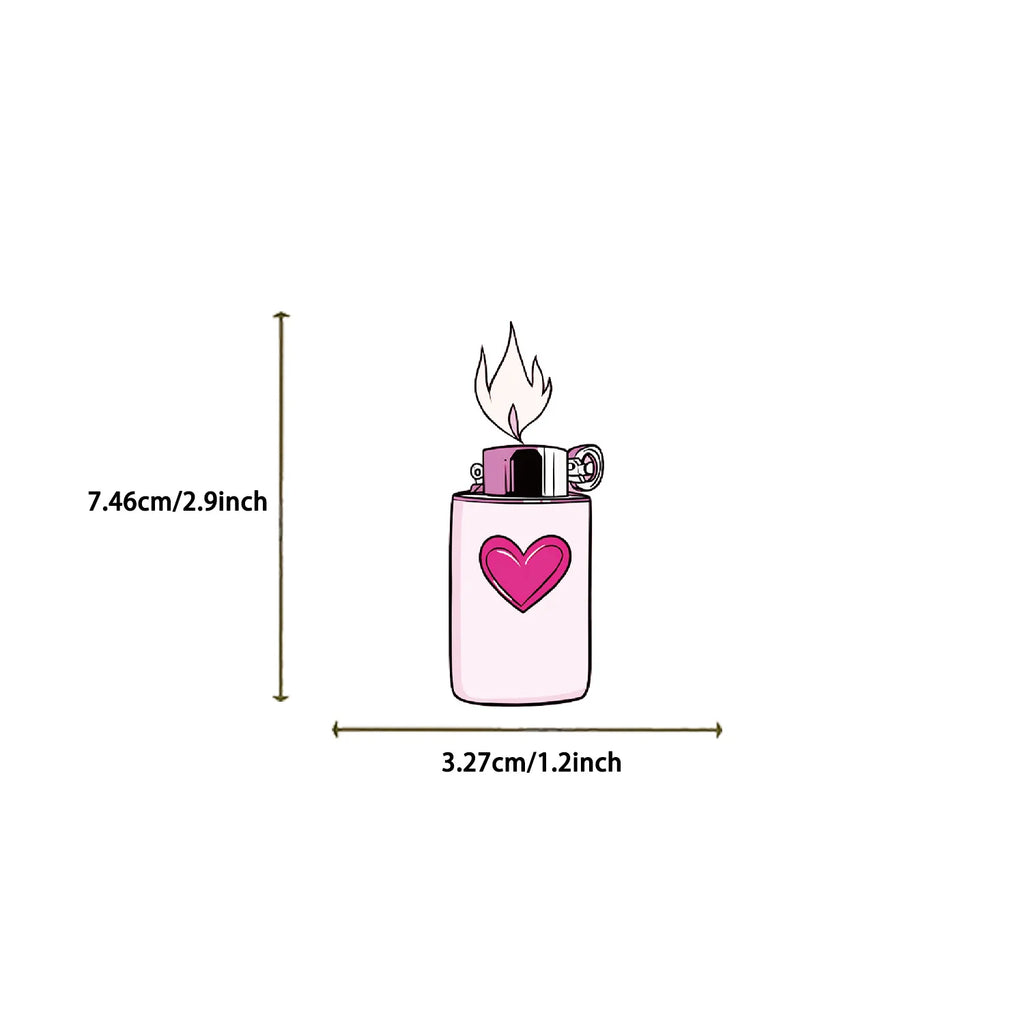50PCS Cartoon Pink Gentle Aesthetic Stickers Decorative Guitar Notebook Luggage DIY Waterproof Stationery Stickers