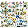 10/30/50PCS Kawaii Kapu Forest Sticky PVC Sticker Aesthetic Stationery DIY Decoration Scrapbooking School Supplies for Kids