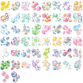 50/100PCS Cartoon Dream Bubble Sticker Pack Waterproof Transparent PET Decoration Guitar Notebook Stationery Stickers