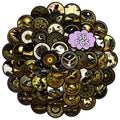 56/112Pcs Black Gold Space-themed PET Stickers - Unique Waterproof Decals for Notebook, Pencil Box, Bike, Suitcase, Laptop